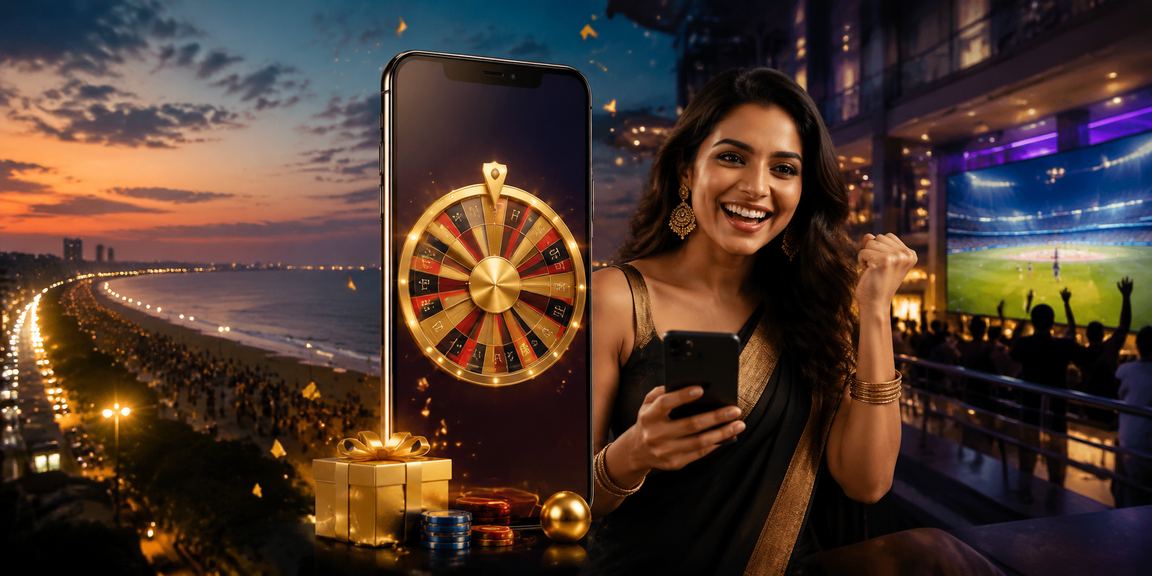 Roulette neon lights at Chennai Marina Beach casino